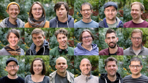 18 Portraits von Teilnehmer:innen des #nbcamp21
